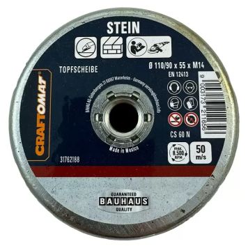 Slípibolli 110/90x55xM14 Craftomat steinn