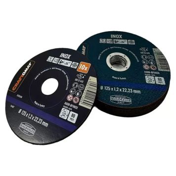 Skurðarskífa 125mm Craftomat málmur 10stk