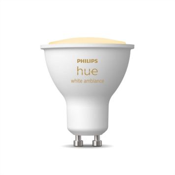 Ljósapera GU10 350lm Philips Hue White Ambiance