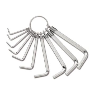 Sexkanntssett á kippu 1,5-10mm Matador 9stk