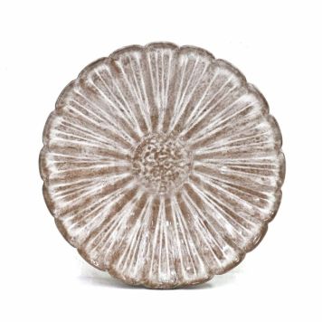 Undirskál 35x5cm grátt