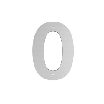 Húsnúmer nr. 0 Allux 18 cm galv.