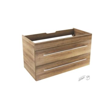 Handlaugaskápur 44x119,2x63cm Camargue Riva dökkgrár