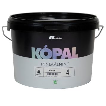 Loft- & veggmálning margir litir 4L Kópal 10
