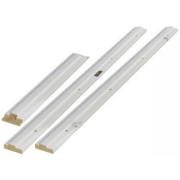 Karmur án þröskulds 128 mm 1513x2089 mm hvítur A+B