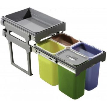 Flokkunartunna 4x8L + bakki Juvel