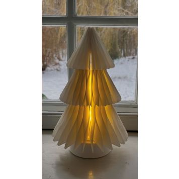 Borðskraut jólatré 23x15 cm LED