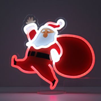 Neonskilti jólasveinn 30x26 cm IP20