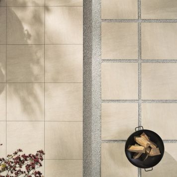 Flísar úti 60x60cm x 2cm Stone sand 0,72m²