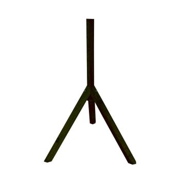 Standur fyrir fuglahús 98cm Garden Life svartur