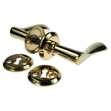 Hurðarhúnn Pluto PVD Jasa messing