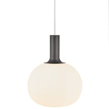 Hangandi ljós E27 Alton hvítt Ø25 cm