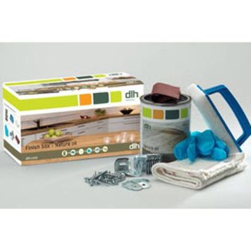 Viðhaldssett fyrir borðplötur DLH Finishbox nature oil