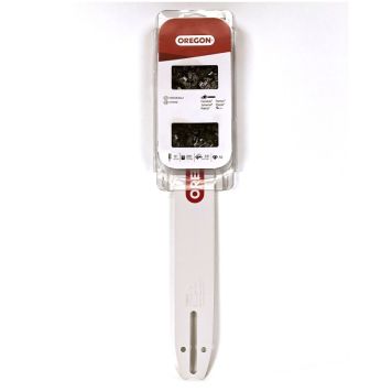 Sverð fyrir keðjusög 16" 40cm með 2 keðjum