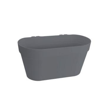 Blómapottur á grind Elho Loft Urban Green wall grár