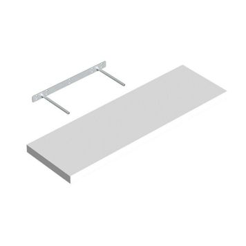 Hilla fljótandi 240x800x38 mm Regalux XL4 hvít