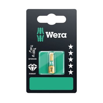 Skrúfbiti TX15 1/4" 25 mm Wera 867/1 BDC