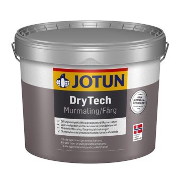 Múrmálning 9L Jotun DryTech hvít