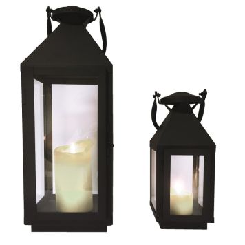 Luktir hæð 25 og 40 cm svartar