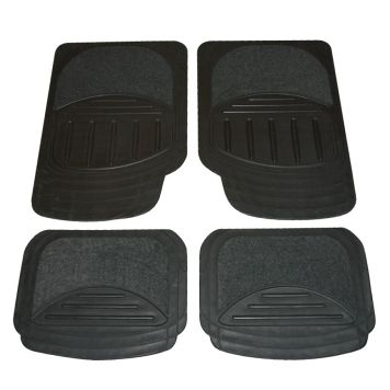 Bílamotta gúmmí/textíll 4stk