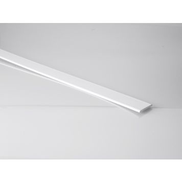 Vegglisti 44x4,5x2500 mm Primo hvítur