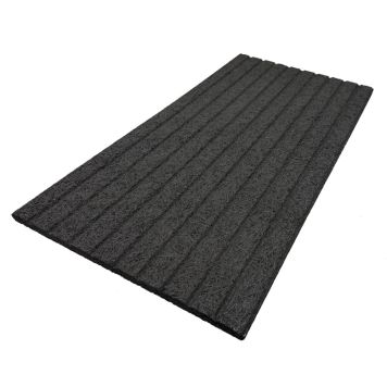 Trefjaplata Design Line Riffluð 60x120x2,5 svörtDP Acoustics