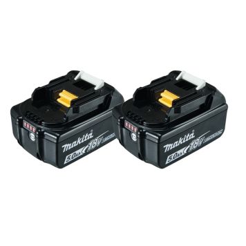 Rafhlaða 2 stk 5Ah 18V Makita