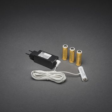 Spennubreytir 4xAA rafhlöður 6V Konstsmide