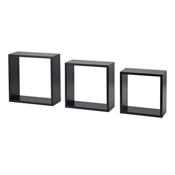 Hillusett 117x300x300mm Dolle SHELFE+ svört