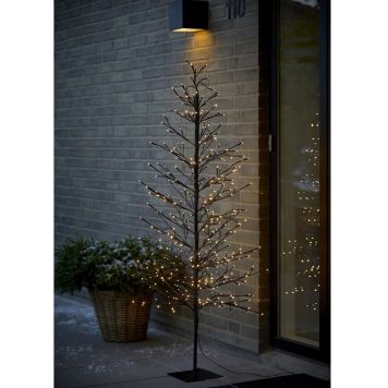 Ljósatré úti 400 LED 150 cm Veli Line gult ljós