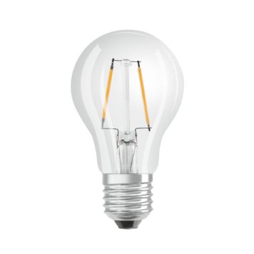 Ljósapera LED E27 2700K Osram 2,5W Ø60 mm