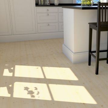 Gólfborð fura ómeðhöndluð 25x155x4200 mm 2,60 m²