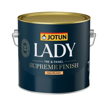 Olíumálning Lady Supreme Finish 40 hvítur grunnur 2,7L Jotun