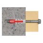 Múrtappi 10x50mm Fischer Duopower 4stk með skrúfum