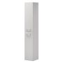 Háskápur 30x32x174cm Camden matt hvítur
