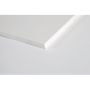Plastplata 750x1000x5mm Rias PVC Foamlux hvít