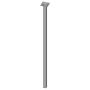 Borðfótur 25x25x800 mm Element-System grár