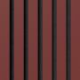 Hljóðdempandi plata línóleum rauð 2400x600x20 mm