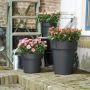 Útiblómapottur Green basic Top Planter Ø29,5cm svartur
