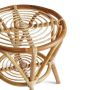 Borð og 2 stólar Sunfun Kia rattan/bast