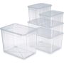 Plastkassi Clear box 13,5L XS