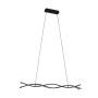 LED loftljós Lasana 36W Eglo svart/hvítt LED lengd9 cm