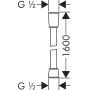 Sturtuslanga 160cm Hansgrohe Isiflex króm