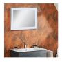 Spegill 90x60cm LED Riva Stella Ferhyrndur