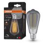 Skrautpera LED E27 1800K Osram 11W Ø6,4 mm