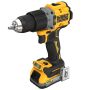 Höggborvél 18V 1x2Ah kolalaus DeWALT DCD805E1T-QW