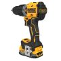 Höggborvél 18V 1x2Ah kolalaus DeWALT DCD805E1T-QW