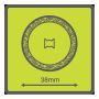 Skurðarskífa málmur Ø38 mm Ryobi RAR303