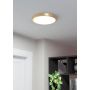 Kúpull LED Fueva 5 plafond Ø28.5 20.5w burstað messing