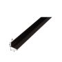 Vinkill PVC 40x10x2 mm 1 m svartur